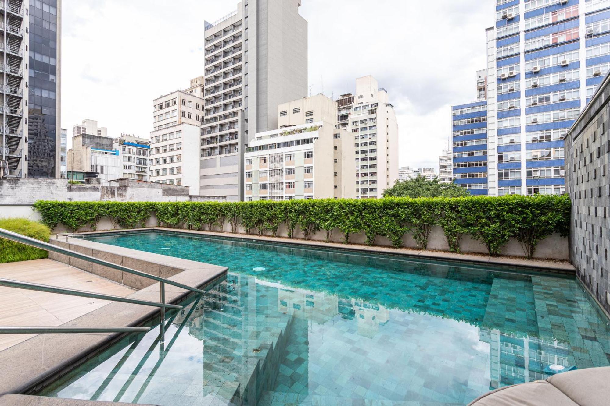 Setin Downtown Genebra - Apartamentos Completos Na Bela Vista Com Piscina Sao Paulo Dış mekan fotoğraf