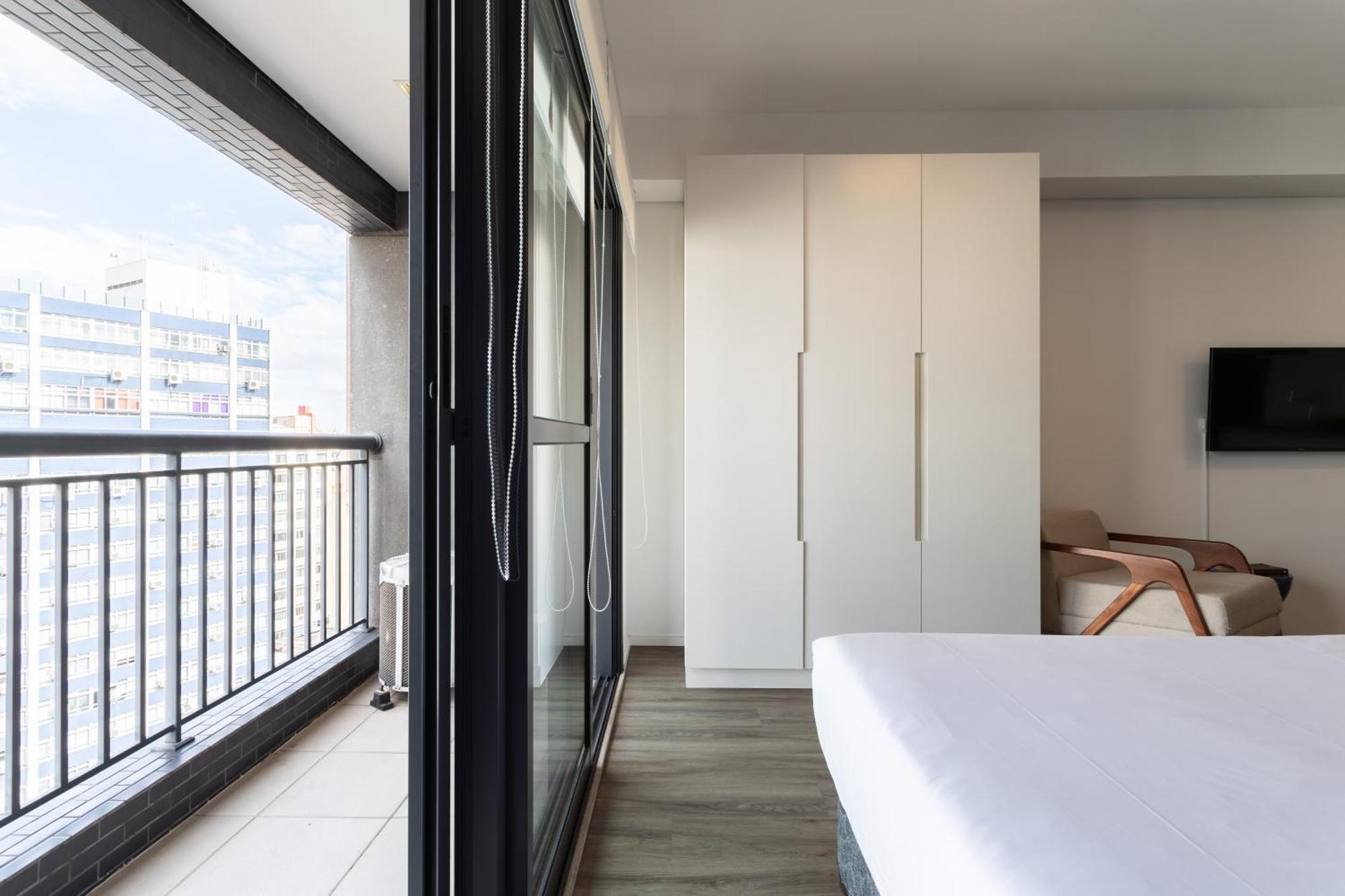 Setin Downtown Genebra - Apartamentos Completos Na Bela Vista Com Piscina Sao Paulo Oda fotoğraf