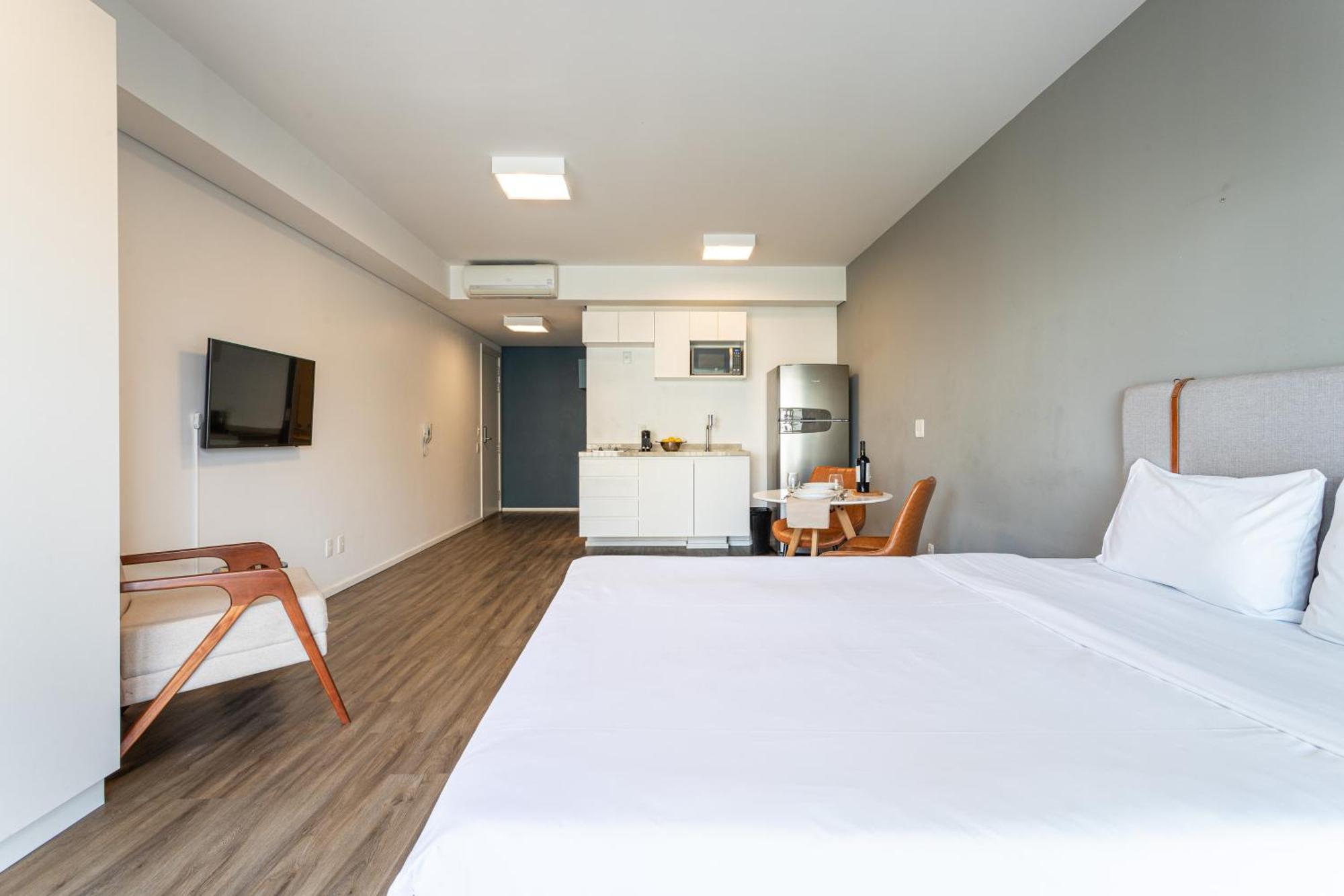 Setin Downtown Genebra - Apartamentos Completos Na Bela Vista Com Piscina Sao Paulo Oda fotoğraf