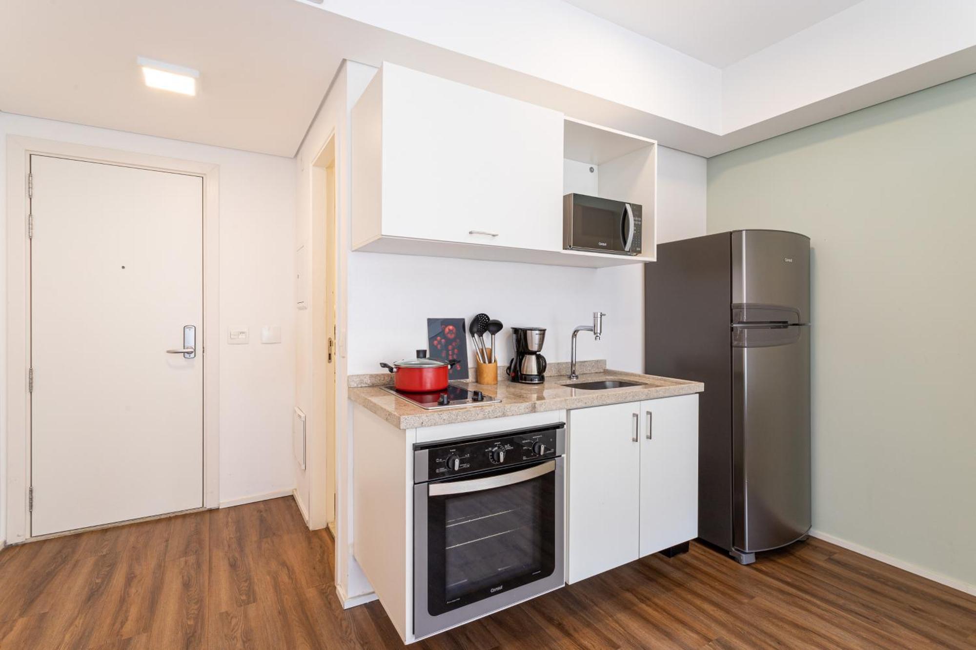 Setin Downtown Genebra - Apartamentos Completos Na Bela Vista Com Piscina Sao Paulo Oda fotoğraf