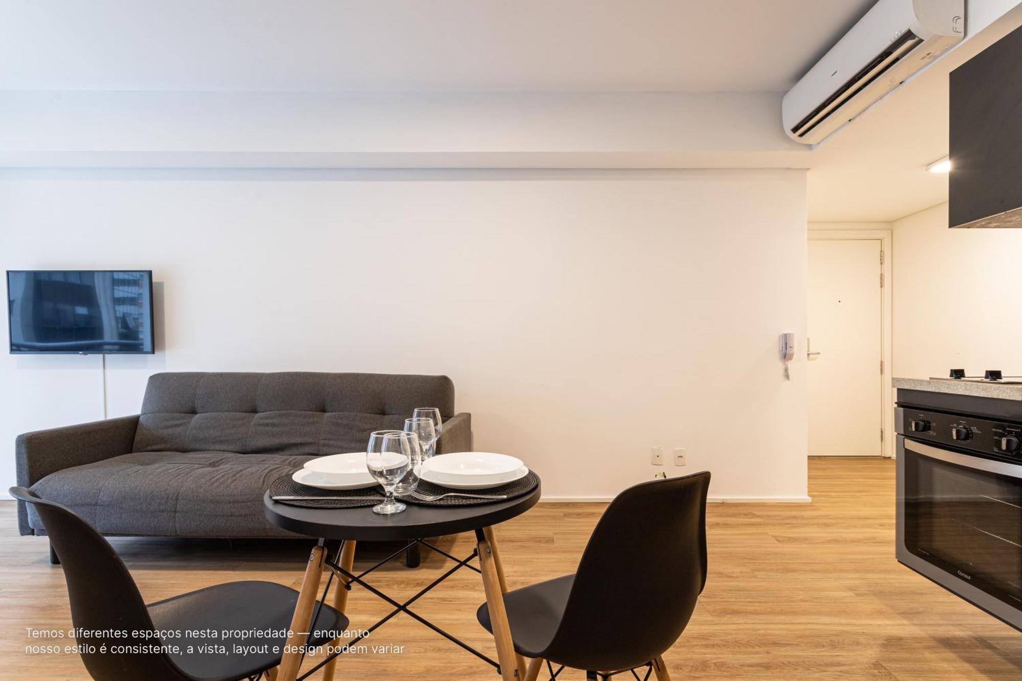 Setin Downtown Genebra - Apartamentos Completos Na Bela Vista Com Piscina Sao Paulo Oda fotoğraf